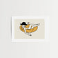 Float Cowgirl Western Art Print