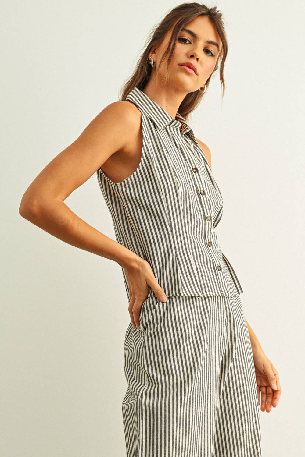 Pepper Collared Blouse