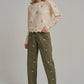 Kristin Embroidered Relaxed Pants