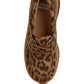 Onglur Leopard Print Suede Oxford Loafers