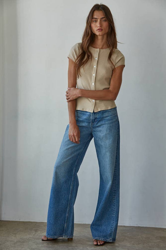 Karolina Button-Up Top