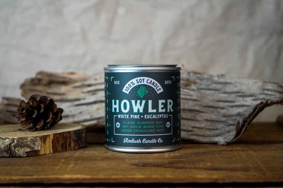 Howler | White Pine + Eucalyptus 8oz Soy Candle