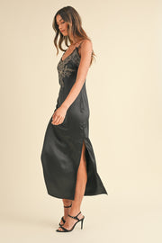 Daizy Midi Slit Dress