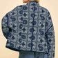 Otto Vintage Print Open Front Jacket