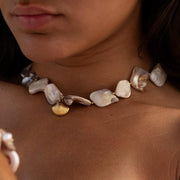 Calico Shell Necklace