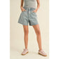 Missy Washed Denim Shorts