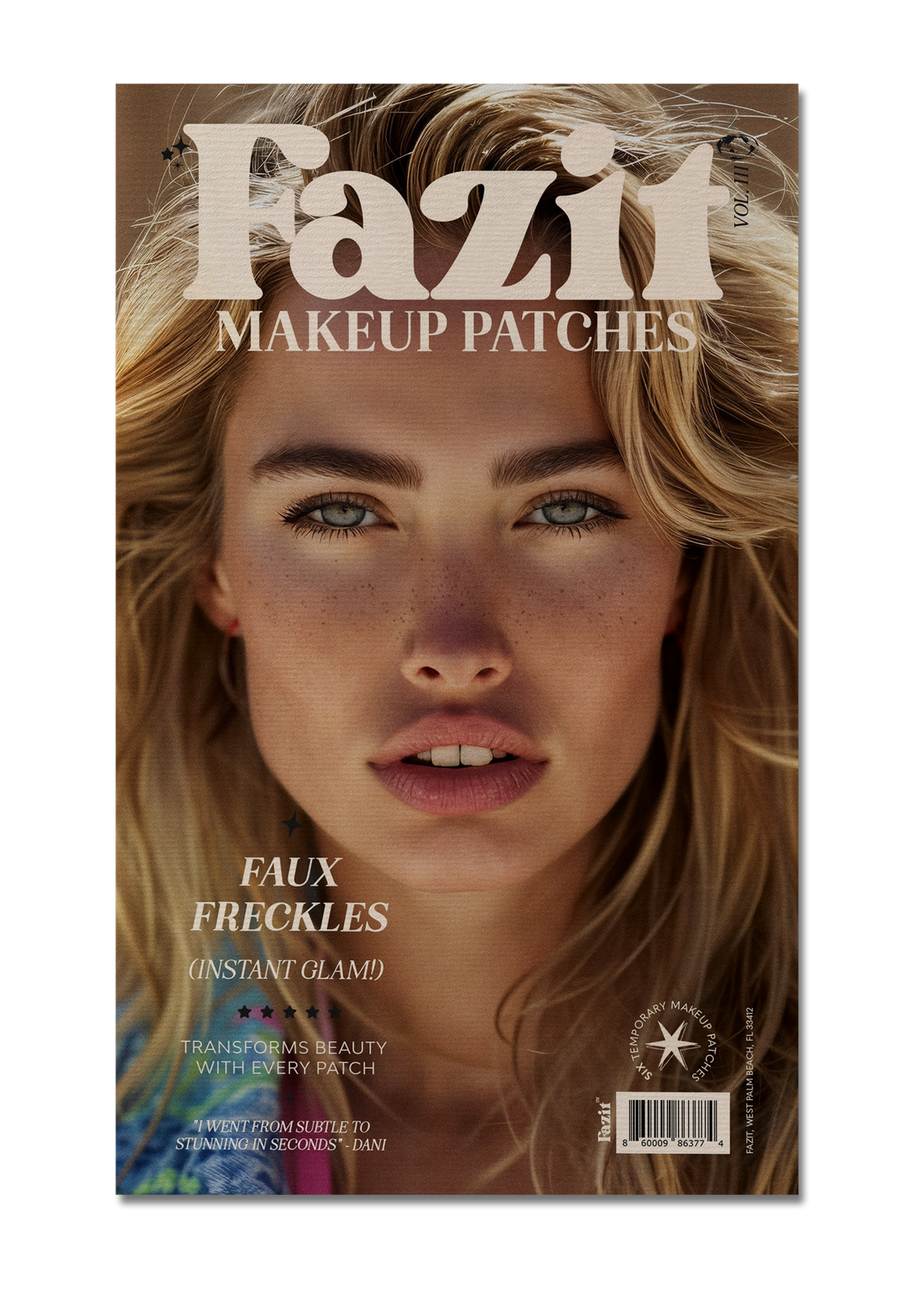 Faux Freckles Makeup Patches