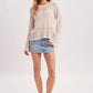 Jordan Open Knit Pullover