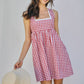 Mipsy Gingham Mini Dress