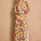 Gift Of Love Lace Blouson Maxi Dress