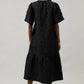 Ely Jacquard Floral Midi Dress