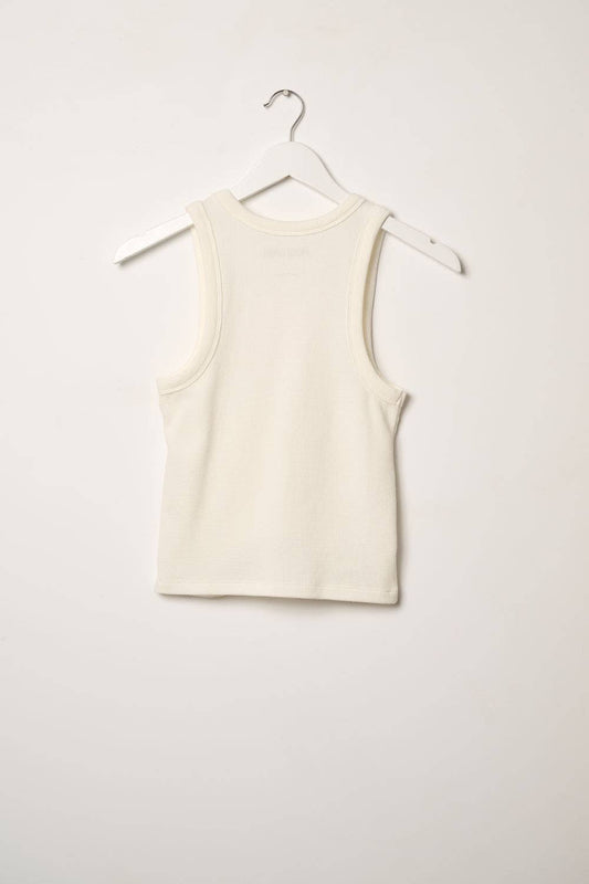 Lobster Vintage-Wash Graphic Racerback Tank Top