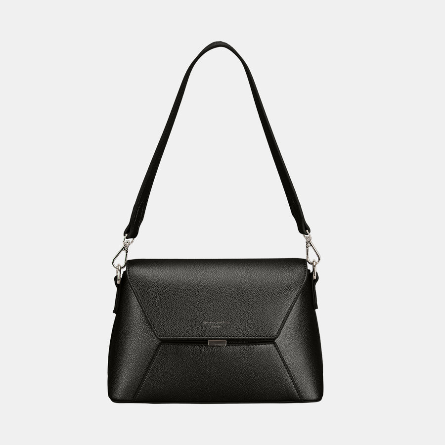 Sac à bandoulière enveloppe en cuir PU de David Jones