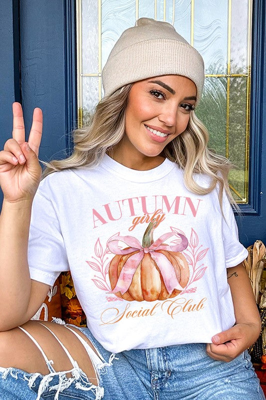 Autumn Girly Social Club Graphic Tee