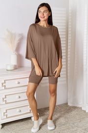 Scottie Three-Quarter Sleeve Top and Shorts Set