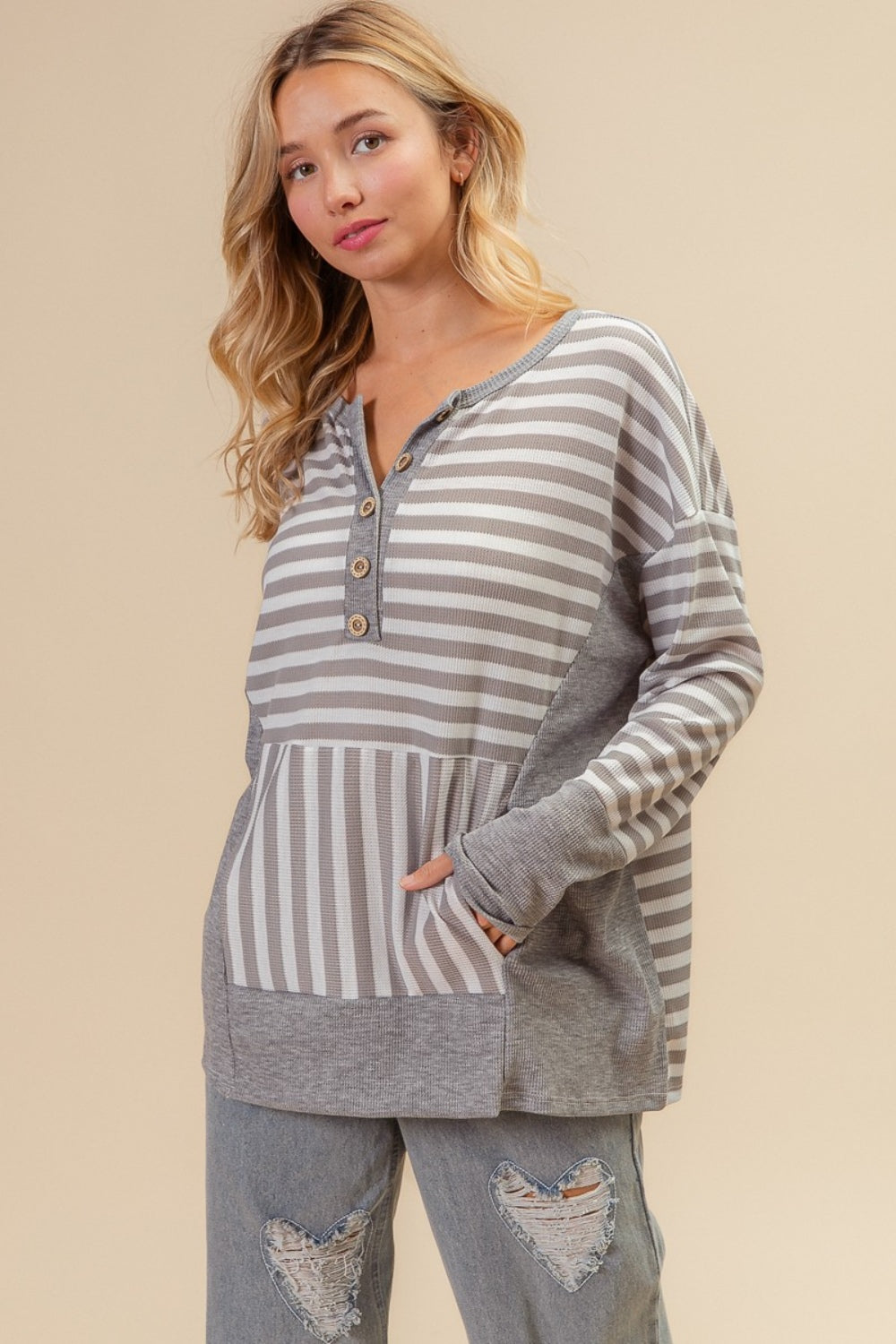 Louise Striped Top