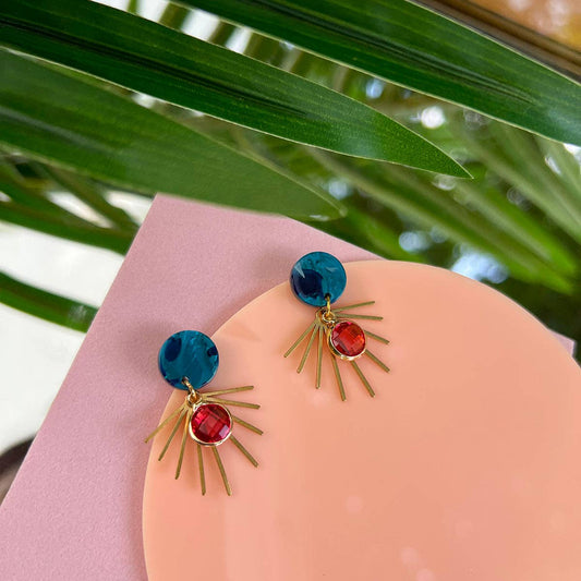 She's Rich in Glam Small Dangles