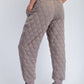 Fifer Quilted Jogger Pants