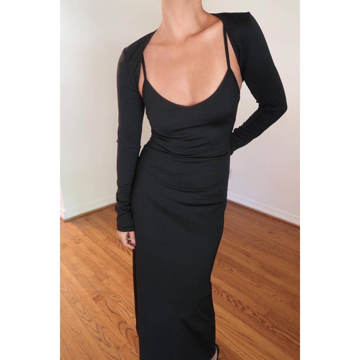 Heather Maxi Dress w/ Bolero