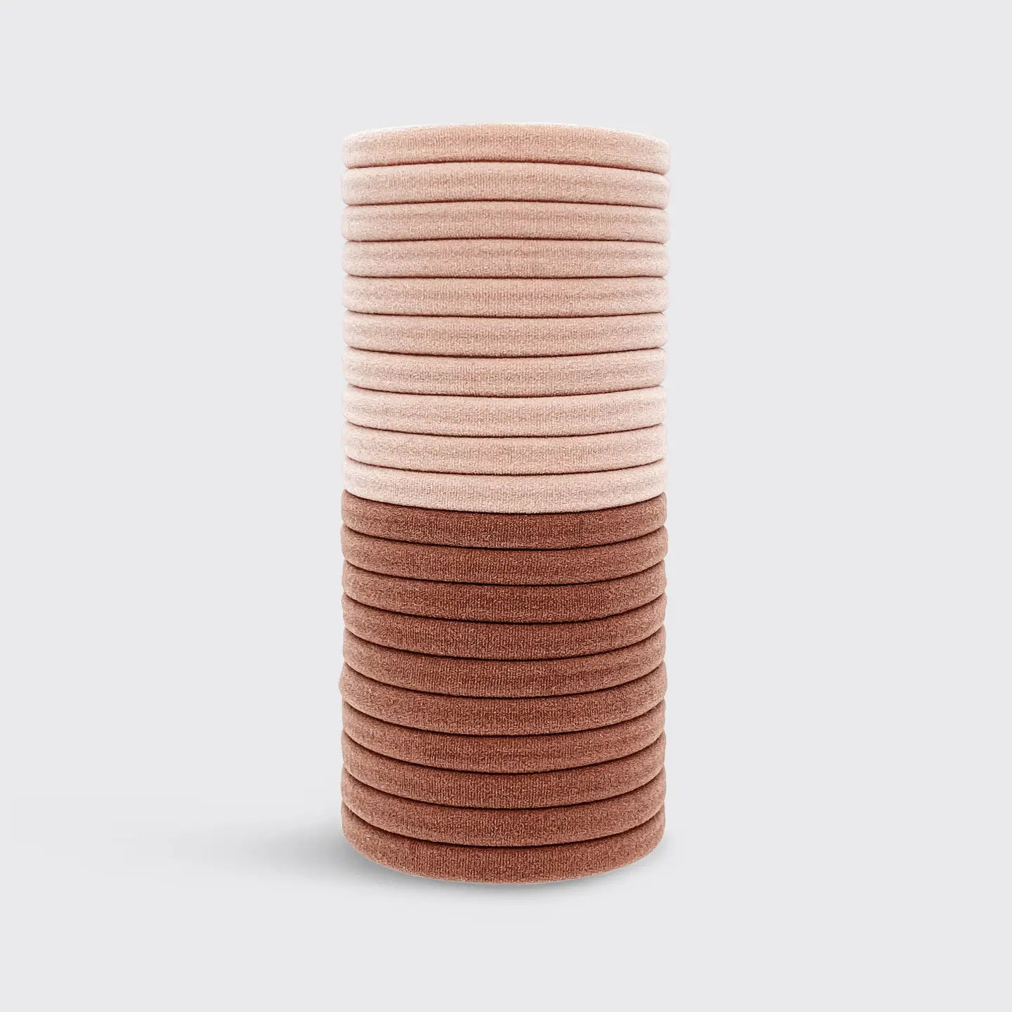 Eco-Friendly Nylon Elastics 20pc Set - Blush