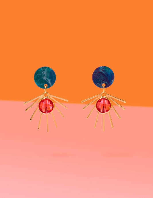 She's Rich in Glam Small Dangles