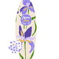 Bearded Iris Surfboard Puzzle