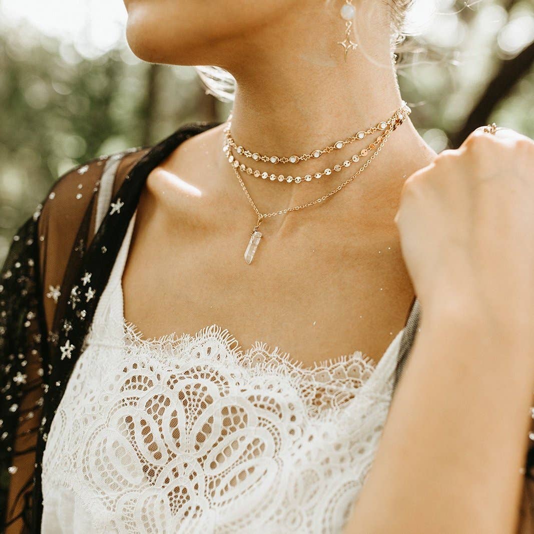 Dark Nights Bright Stars Necklace