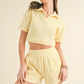 Pantalones cortos de punto gofre Melanie