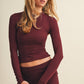 Madelyn Soft Knit Jersey Long Sleeve Tee