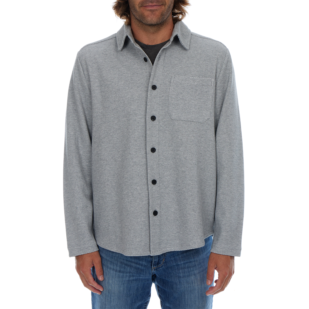 Damien Textured Shacket