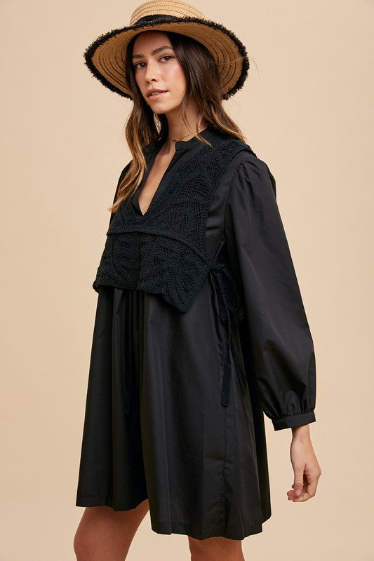 Tolson Shirt Dress - Black