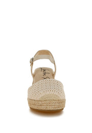 Sandales espadrilles en raphia Lathan