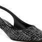 Zehra Boucle Slingback Pumps