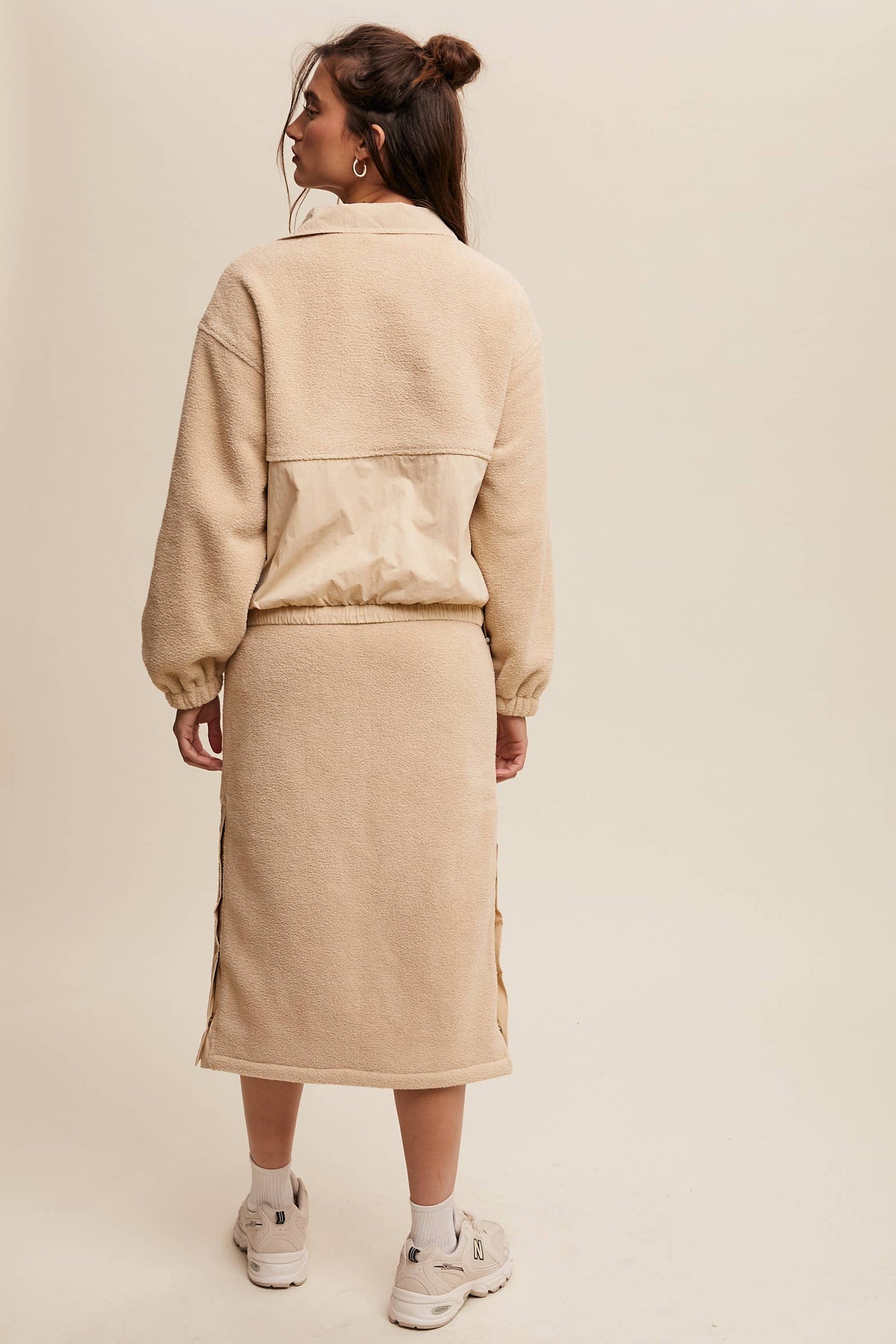 Janie Fleece Pullover Jacket