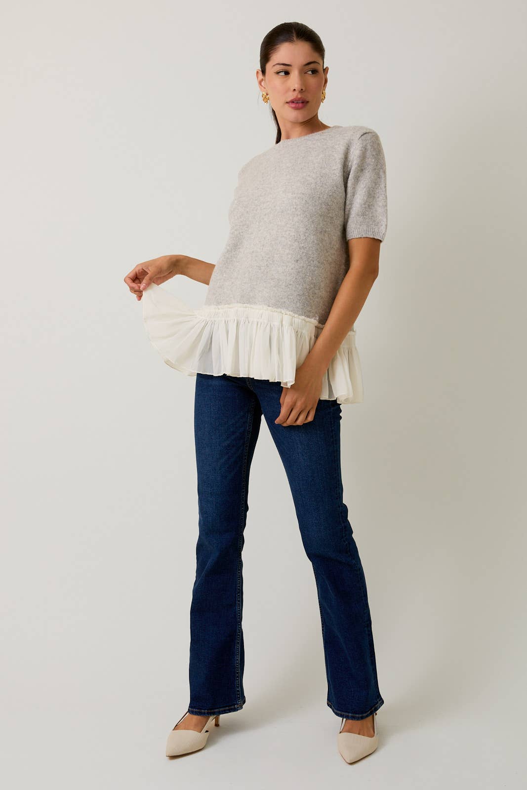 Natasha Frill Sweater