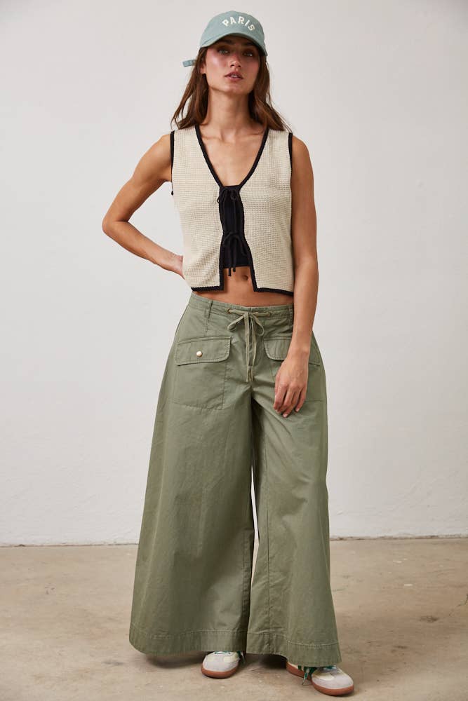 Margo Tie-Front Vest Top