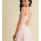 Bow Print Mini Dress