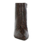 Thymus Snake Print Kitten Heel Boots