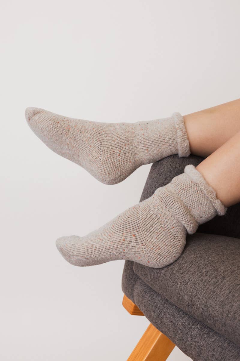 Thick Knit Crew Socks