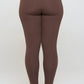 Annie High Waisted Leggings - Coffee Brown