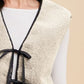 Maye Tie-Detail Vest