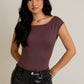 Jenny Cap Sleeve Bodysuit