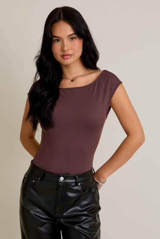 Jenny Cap Sleeve Bodysuit