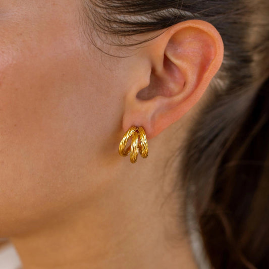 Noa Earrings- Gold