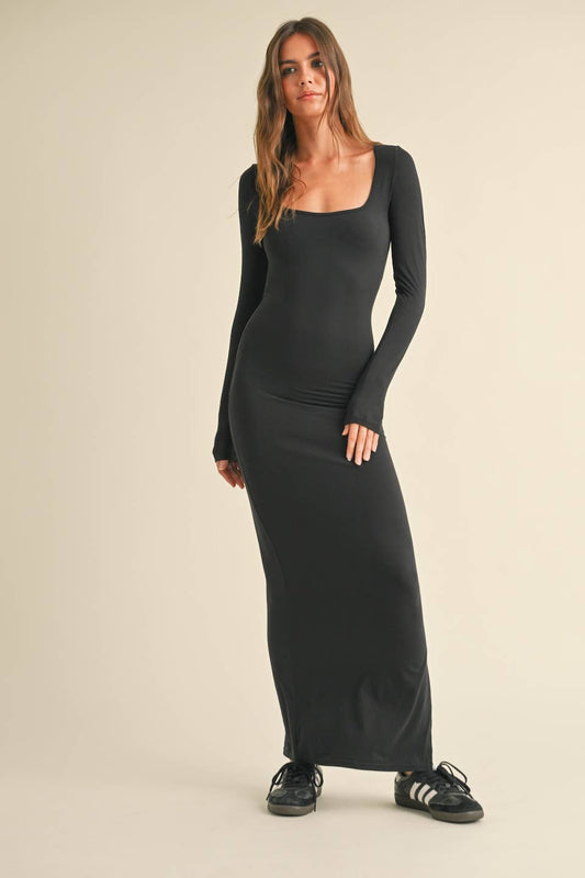 Taye Soft Knit Maxi Dress