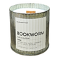 Bookworm Rustic Wood Wick Candle