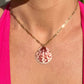 Scallop Paperclip Necklace