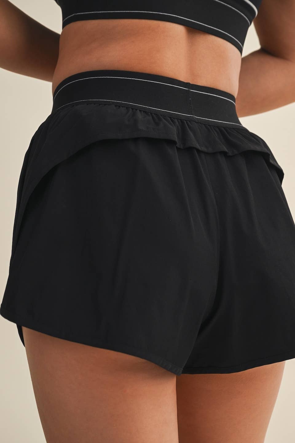Lily Lightweight Shorts with Elastic Waistband