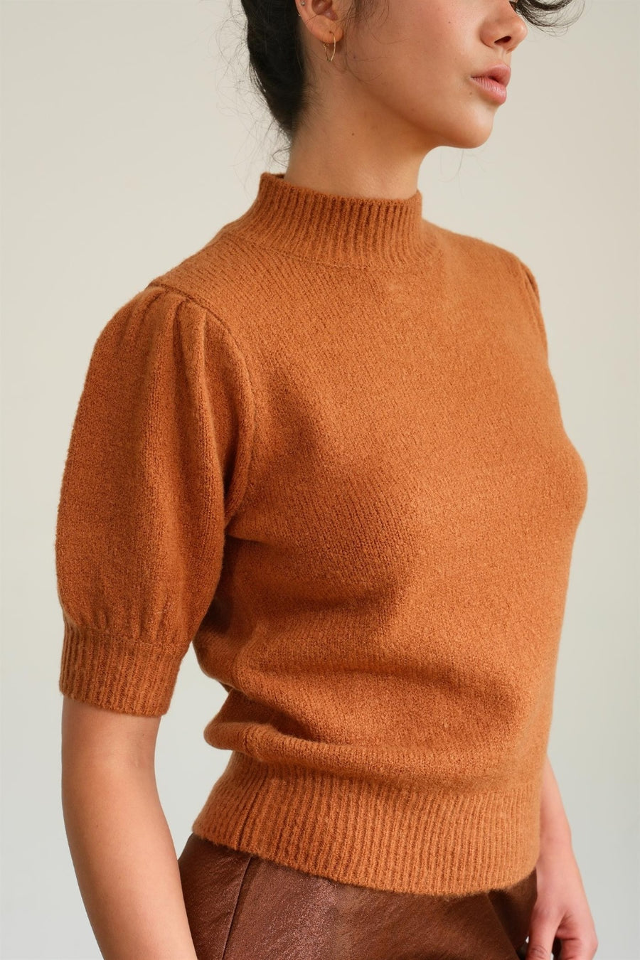 Raquel Mock Neck Sweater