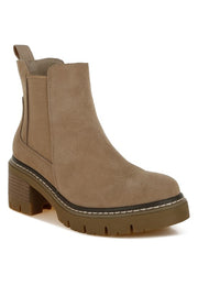 Vostok Suede Chunky Chelsea Boots